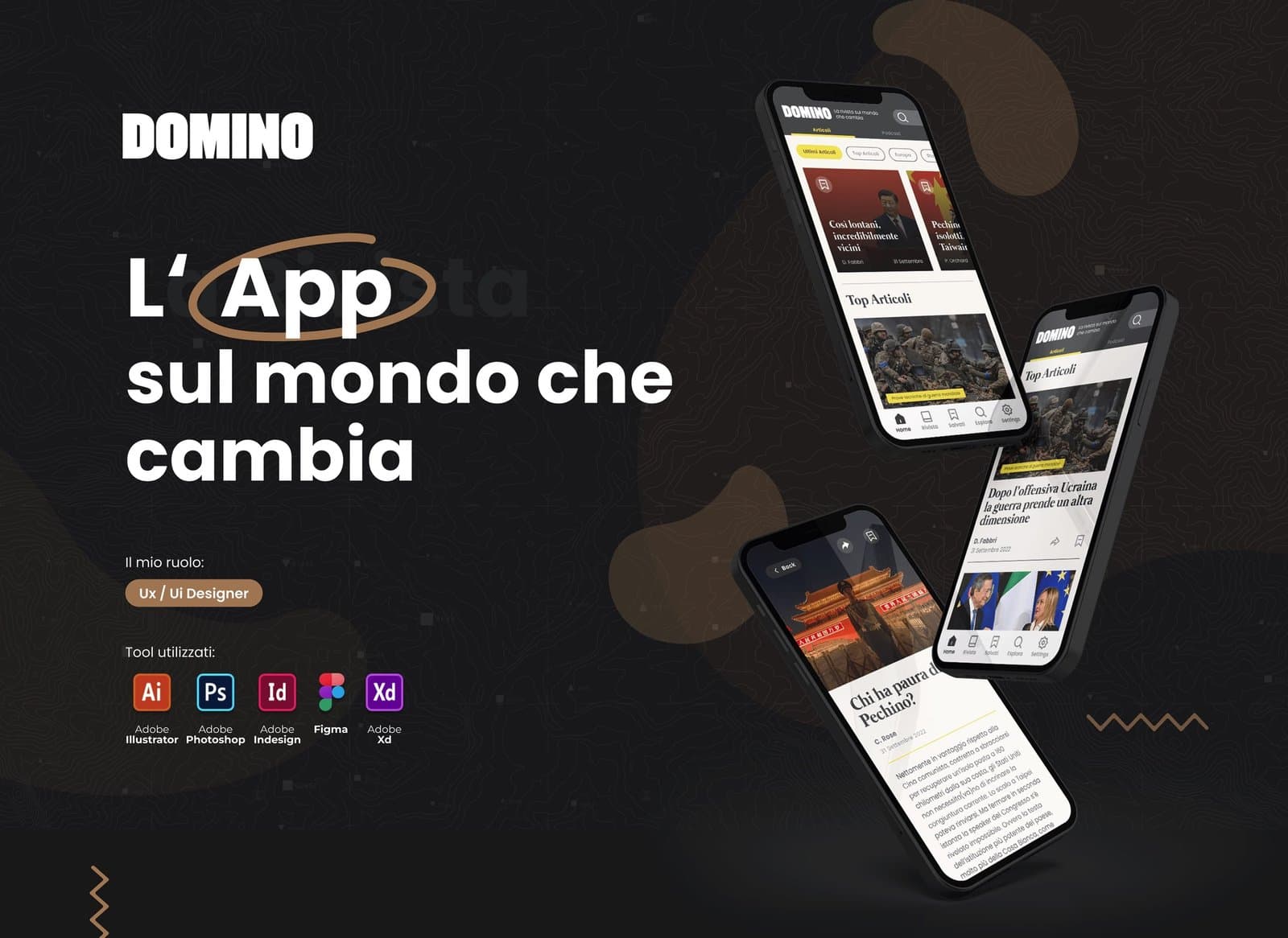 Domino project โ The app about a changing world