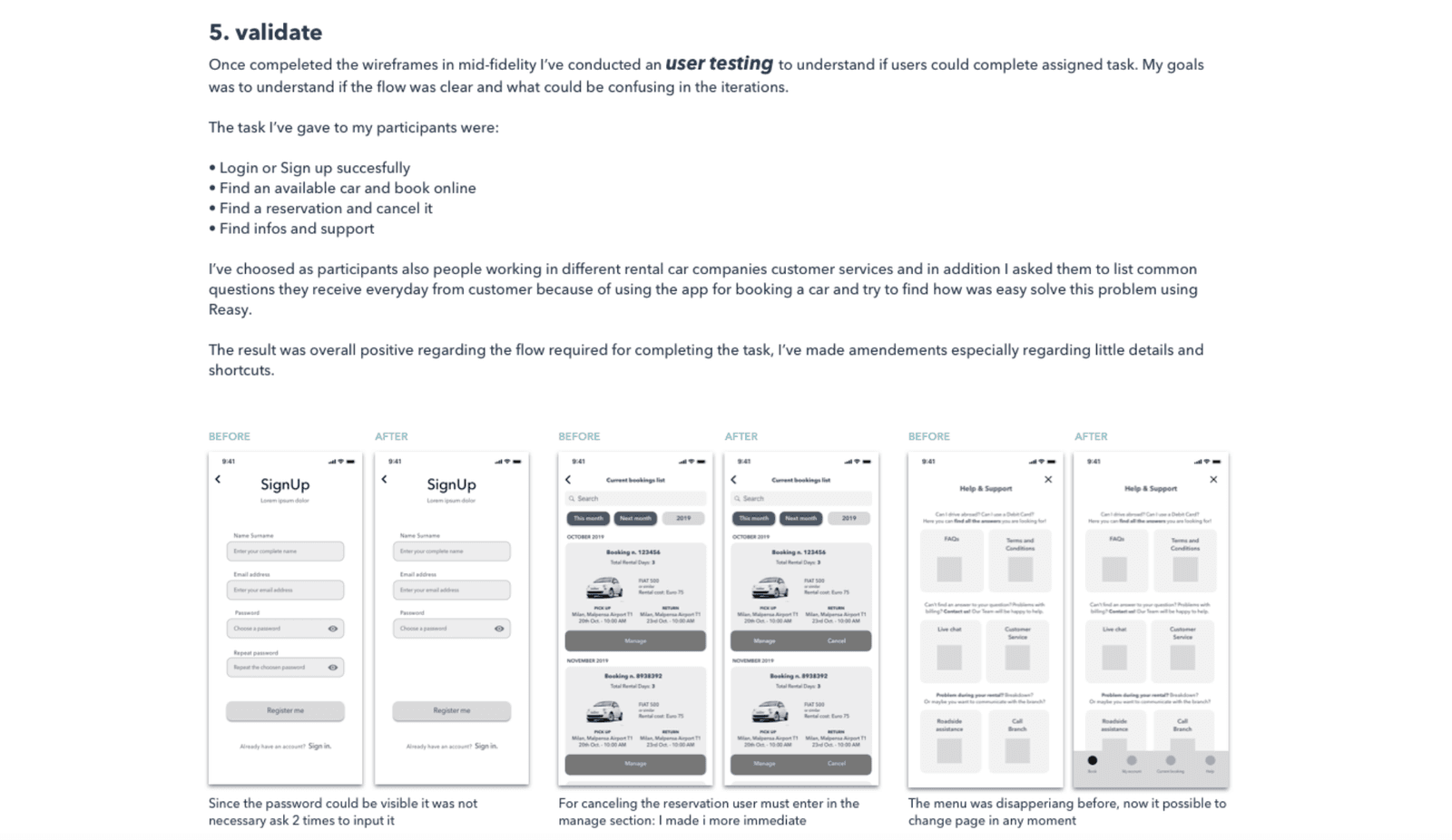 Student project โ Screens