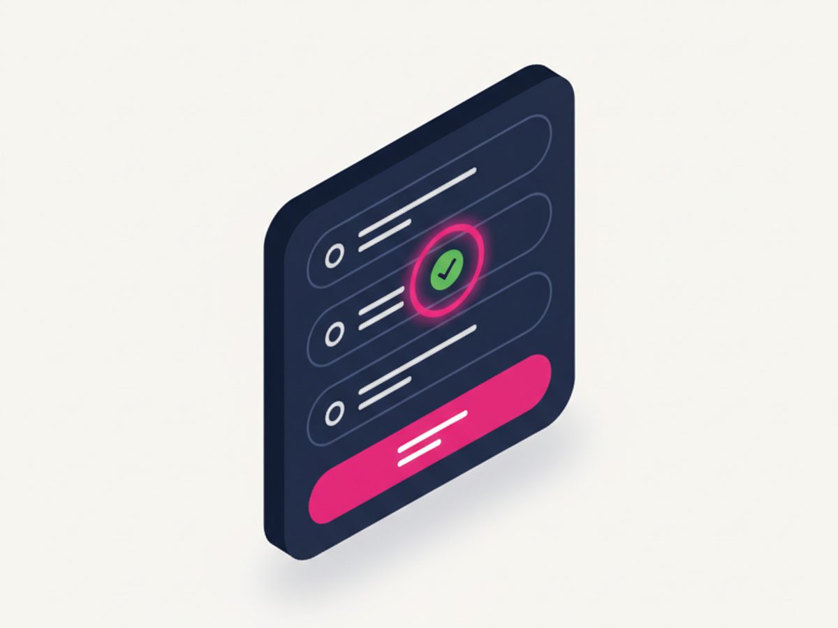 Illustration for UX Form Design: 10 Rules for High-Converting Forms